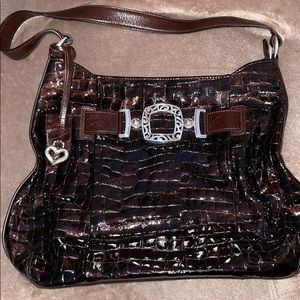 Brighton Patent Leather Handbag